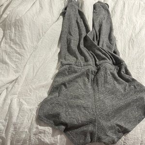Grey romper. Brand chaser. Worn once.